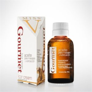 Aceite para masajes licor de crema