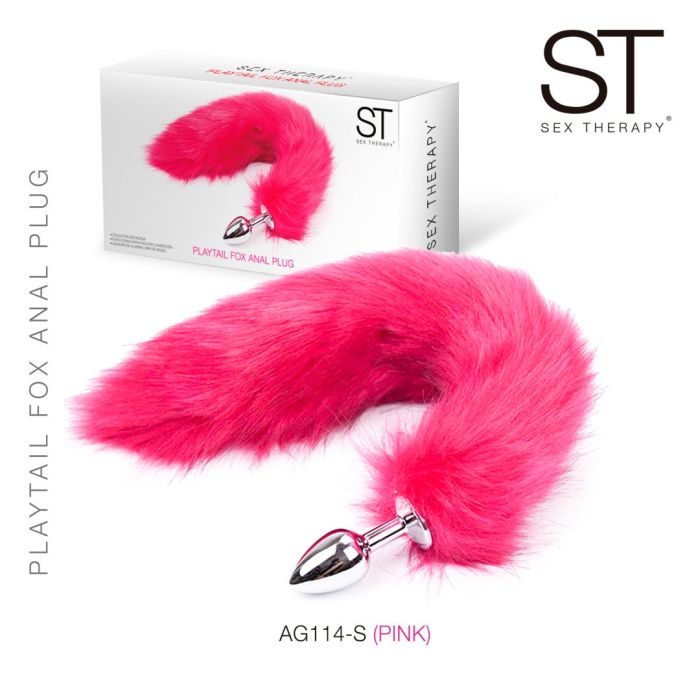 Plug colita fucsia