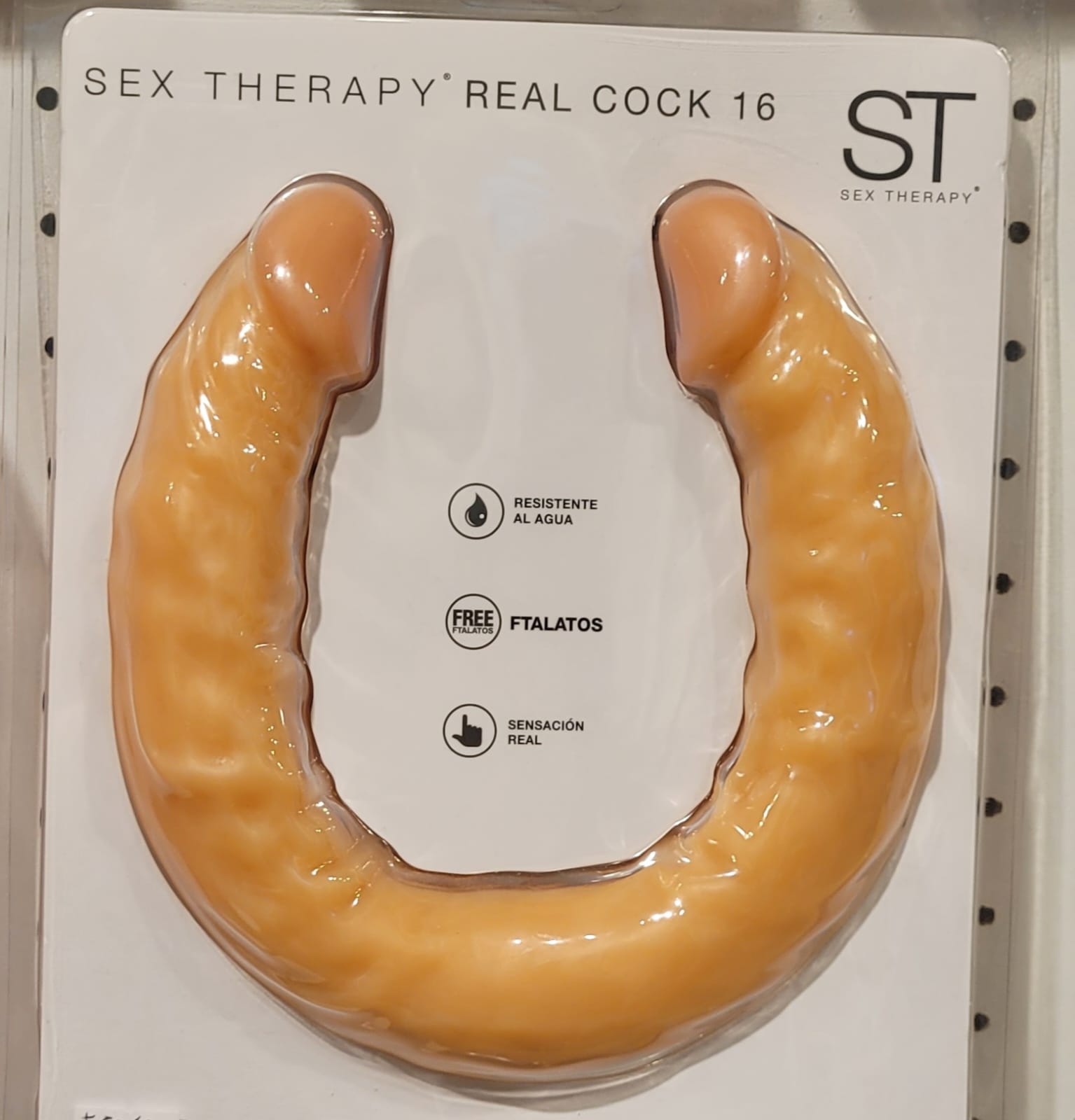Dildo doble 39cm - Imagen 2