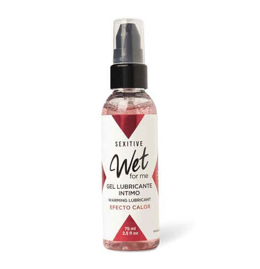 Wet gel lubricante efecto calor