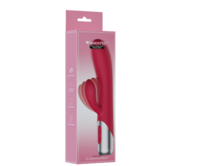 Doble estimulador rabbit con golpeteo modelo